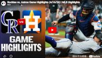MLB 콜로라도 VS  하이라이트 썸네일
