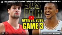 NBA 포틀랜드 트레일블레이저스 VS  하이라이트 썸네일