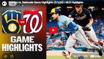 MLB 밀워키 VS  하이라이트 썸네일