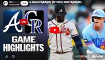 MLB 애틀랜타 VS  하이라이트 썸네일