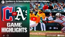 MLB 클리블랜드 가디언스 VS  하이라이트 썸네일