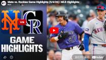 MLB 뉴욕 메츠 VS 콜로라도 하이라이트 썸네일