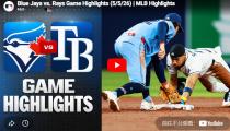 MLB 토론토 VS 탬파베이 하이라이트 썸네일