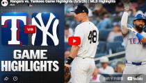 MLB 텍사스 VS 뉴욕양키스 하이라이트 썸네일