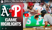 MLB 애슬레틱스 VS 필라델피아 하이라이트 썸네일