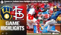 MLB 밀워키 VS St. 루이스 하이라이트 썸네일
