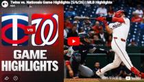 MLB 미네소타 VS 워싱턴 하이라이트 썸네일