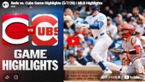 MLB 시카고 컵스 VS 신시내티 하이라이트 썸네일