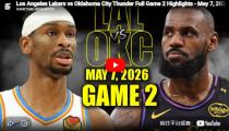 NBA LA 레이커스 VS 오클라호마 시티 하이라이트 썸네일