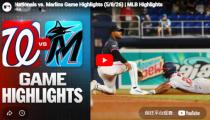 MLB 워싱턴 VS 마이애미 하이라이트 썸네일