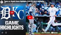 MLB 디트로이트 VS 캔자스시티 하이라이트 썸네일