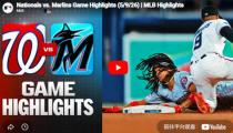 MLB 워싱턴 VS 마이애미 하이라이트 썸네일
