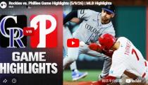 MLB 콜로라도 VS 필라델피아 하이라이트 썸네일