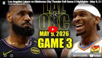NBA 오클라호마 시티 VS LA 레이커스 하이라이트 썸네일