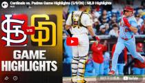 MLB St. 루이스 VS 샌디에이고 하이라이트 썸네일