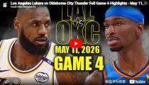 NBA 오클라호마 시티 VS LA 레이커스 하이라이트 썸네일