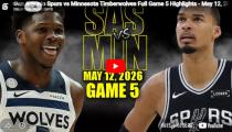 NBA 미네소타 VS 샌안토니오 하이라이트 썸네일
