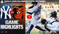 MLB 뉴욕양키스 VS 볼티모어 하이라이트 썸네일