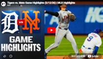 MLB 디트로이트 VS 뉴욕 메츠 하이라이트 썸네일