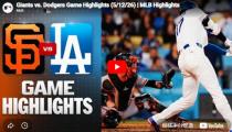 MLB 샌프란시스코 VS LA다저스 하이라이트 썸네일