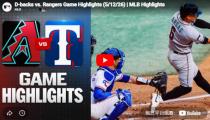 MLB 애리조나 VS 텍사스 하이라이트 썸네일