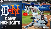 MLB 디트로이트 VS 뉴욕 메츠 하이라이트 썸네일