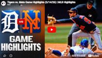 MLB 디트로이트 VS 뉴욕 메츠 하이라이트 썸네일