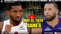 NBA 디트로이트 피스톤즈 VS 클리블랜드 하이라이트 썸네일