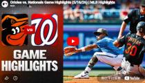 MLB 볼티모어 VS 워싱턴 하이라이트 썸네일