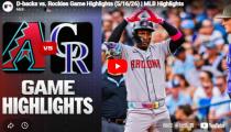 MLB 애리조나 VS 콜로라도 하이라이트 썸네일