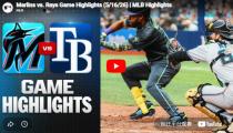 MLB 마이애미 VS 탬파베이 하이라이트 썸네일