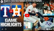 MLB 텍사스 VS 휴스턴 하이라이트 썸네일